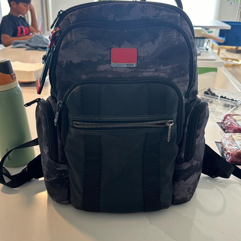 Tumi Alpha Bravo Nellis Backpack in Charcoal Restoration